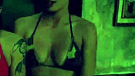 Extreme Bondage Hair Ties During Throat Use And Separation