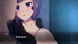 Handjob Feels Intense Between Big Tits