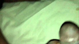 black amateur couple's horny homemade close-up buttsex