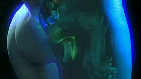 asian milf jessica rubs her cunt with the glass dildo till she orgasms 😍