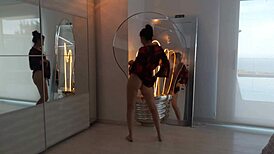 antonia sainz, you gonna watch me strip and tease my pussy?