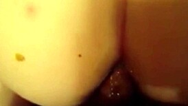 Husband and wife share intimate anal moment