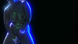 asian milf jessica rubs her cunt with the glass dildo till she orgasms 😍