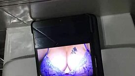 cumtribute for that texas mature with big tits and ass