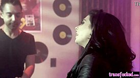 Big Ass Milf Joanna Angel Banged Hard by Shemales Casey Kisses and TS Foxxy!