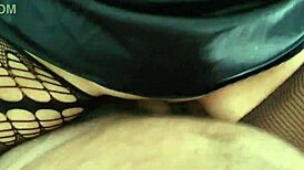 Doppia Penetrazione Intensa di una Tettona Naturale