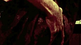 In this vintage film, black performers come together in a classic black on black scene.