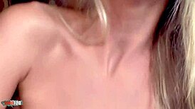 this skinny blonde pornstar is getting double penetration and anal facial 😏