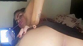 Bia Hot Student Shows Pussy Without Panties!