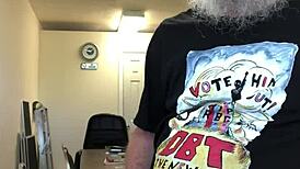 mature woman masturbates to orgasm alone