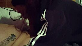 I found this teen slut on Craigslist and she deepthroats my monster cock