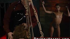 Can you believe this flexible teen 18+ Alexa Nova handles her rough first time with extreme BDSM domination and fetish play?