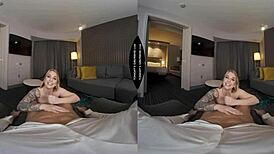 tonights girlfriend ivy lebelle visits hotel room