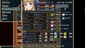 Saint Emiliana Hentai Game Cap1 Blonde Blowjob Scene