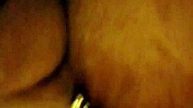 My wife is fucking me with a 10 inch strap on.