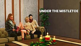 3D Hentai Mistletoe Sex Preview Rocks!