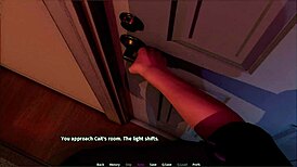 Azraesha plays Halloween in the rift, sucking big tits and giving blowjob in spooky costume fun