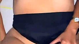 Me cojo a monica rapidin en lo que llegaba mi otro amigo para hacerle un trio esta hotwife miren como le saca crema esta verga mia