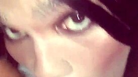 Wanessa silva142 sucks a young guy, tastes his cum, and swallows it all.