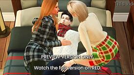 3D Hentai Mistletoe Sex Preview Rocks!