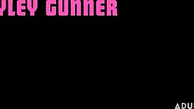 naturally stacked blondes getting rough strap-on fuck