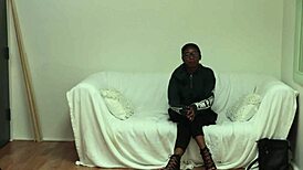 Missy Maverick Casting: African Amateur Gets Wild on Sofa