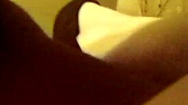 I massaged my wife's pussy and ass intimately