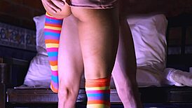 the stepdaughter tempts him with a bold proposal to be her toy tonight 😏