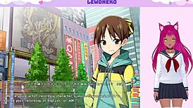 Vtuber uses vibrator and toys to orgasm during Go Go Nippon game play part 2