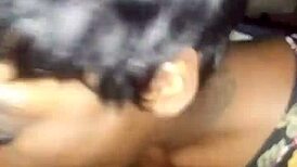 Detailed cock sucking in intense oral session