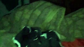 She sits on his enormous cock in pov bbw interracial action.