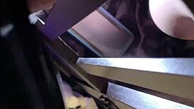 Her In Cage Gets Throat Fucked, Squirting Wet Pussy