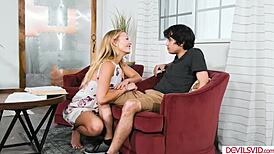 Stepsis Sucks and Rides Stepbros Bigcock with Wild Energy!