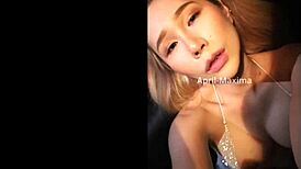 I screwed April-Maxima in the car, left her with cum on her face