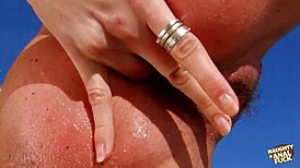 outdoor preparation with fingers