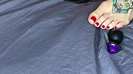 BBW Squirts In Close-Up POV For Her King.