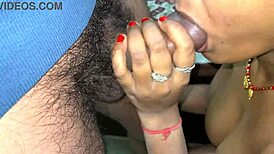 sexy bhabhi engages in intriguing domination with dirty talk and screaming