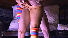 the stepdaughter tempts him with a bold proposal to be her toy tonight 😏