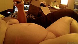 I massaged my wife's pussy and ass intimately