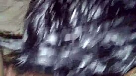 Detailed cock sucking in intense oral session