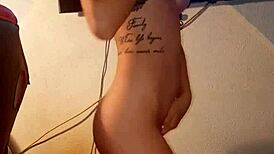 I Think My Friend Has The Best Natural Tits And Cute Little 18+ Ass With Teasing Clothes Ripped Striptease