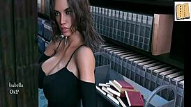 being a dik chick route 44 kissing isabella in the library