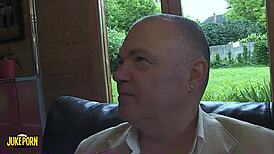 skinny blonde loves anal and sucking cocks