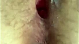 Intense Anal Squirt Orgasm During Ass Fucking