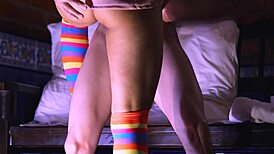 the stepdaughter tempts him with a bold proposal to be her toy tonight 😏