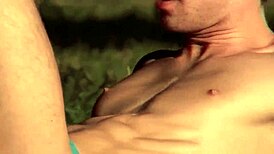 is this hot gay bareback sex outdoors turning you on?