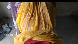 Desi wife bends over for doggystyle pussy fuck