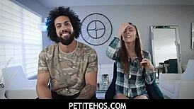 Dani blu petite teen fucking tiny babe