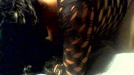 Wow, young chubby Navajo Tiff takes big tits doggystyle!