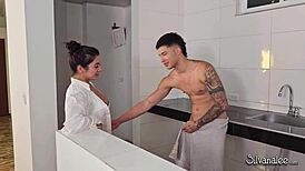 Danner Mendez, Anak Bertatu Suami Saya, Kongkek Saya di Dapur - Silvana Lee